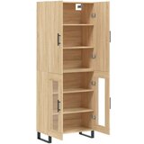  Visoka komoda hrasta sonome 69 5x34x180cm od konstruiranog drva | shoptok.hr