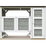 Timbela Nadstrešek za smetnjake 2x240L, vrtna shramba M981A-TUNDRA GREY, (5000227480) Cene