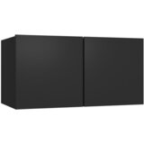 Maison Chic Viseča TV omarica - TV enota - Televizijska omarica črna 60x30x30 cm, (21700079) Cene