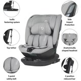 Coccolle Otroški avtosedež 0-36 kg 360 isofix 40-150 cm Velsa siva | Shoptok.si