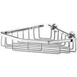 CAMARGUE Kotna odlagalna košarica Lela (30,7 x 21,3 x 6,2 cm, krom, sijaj) | Shoptok.si