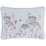 Catherine Lansfield Roza in siva blazina Meadowsweet Floral, 30 x 40 cm