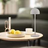 SCHÖNER WOHNEN 19244-39 - LED prigušiva stona lampa BELLIS LED/2,5W/5V IP54 siva | Eponuda.com