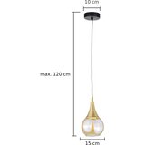  Luster na sajli LACRIMA HONEY 1xE27/60W/230V | Eponuda.com