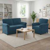  Set sofe 2 kom. Plava Baršun | shoptok.hr