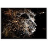  Slika - King of the Sun (1 Part) Wide 120x80 U crnom drvenom okviru | shoptok.hr