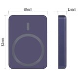 Emos powerbank WI 522, 5 000 mAh, 20 W+Wireless, modra | Shoptok.si