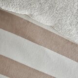 Catherine Lansfield Enojna posteljnina iz sherpa flisa v naravni barvi 135x200 cm Cosy Sherpa Stripe &amp;ndash; Slike