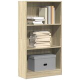  Regal za knjige boja hrasta 60x24x109 cm od konstruiranog drva Cijene