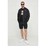 BALR. Bomber jakna za muškarce, boja: crna, za prijelazno razdoblje | shoptok.hr