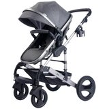 Puerri kolica za bebe 3u1 Passeggino Grey, 0m+ | ePonuda.com