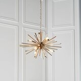  Endon 81936 - Zlatni luster na lancu 6xE14/40W/230V | Eponuda.com
