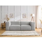 Bobochic Paris Svetlo siva sedežna garnitura 255 cm Zephyr – | Shoptok.si