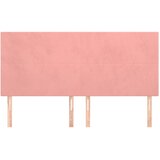  Uzglavlje roza 160x5x118/128 cm baršunasto | shoptok.hr
