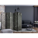  Paravan u 5 dijelova - Steel surface with water drops II [Room Dividers] 225x172 | shoptok.hr