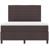  Krevet s opruga kutije Tamno smeđa 140 x 190 cm tkanina | shoptok.hr