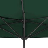  Balkonski suncobran s aluminijskom šipkom 300 x 155 cm zeleni | shoptok.hr