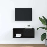vidaXL TV ormarić crni hrast 60x31x25,5 cm konstruirano drvo | shoptok.hr