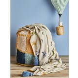 Bloomingville Mini Kremno bela otroška odeja 130x160 cm Plane – | Shoptok.si