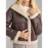 Sinsay ženska jakna s umjetnim ovčjim runom ZU011-88X | shoptok.hr