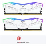 Team Group ram DDR5 64GB(2x32) delta rgb 5600MHz CL36 FF4D564G5600HC36BDC01 white cene
