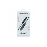 Swissten tip c hub 6 in 1 aluminijum sivi Cene