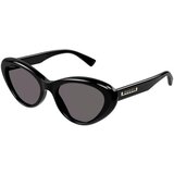 Gucci GG1170S 001 ONE SIZE (54) Črna/Siva Cene