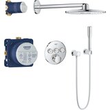 Tuš Grohtherm SmartControl termostatski ugradni set sa okruglom ružom 34705000 Cene