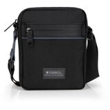 Gabol Torbica na rame muška 15x18x5 cm Darek crna ( 16TRMG546401B ) | ePonuda.com