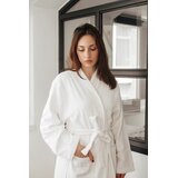 DEKOR DOM Ženski bademantil Terry 380gsm, Beli Cene