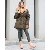 Resti Women's green winter jacket PLUS SIZE - Clothing | Shoptok.si
