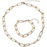 Urban Classics Accessoires Ceres Basic Bracelet And Necklace gold Cene