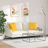 vidaXL jastučići za sofu 2 pcs svijetlo žuta 45 x 45 cm | shoptok.hr