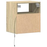  Zidni TV ormarići LED 2 kom boja hrasta sonome 41x31x45 cm | Eponuda.com