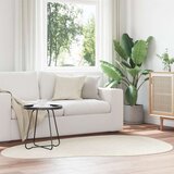  Tepisi Krem Vuna 140 x 200 cm Ukrasni umetci Tepih Valoviti Cijene