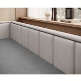 ELTAP Siva sklopiva/s prostorom za odlaganje sofa od šenila 214 cm Fulgeo – | shoptok.hr