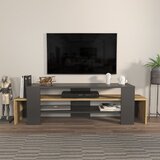 HANNAH HOME Hanah TV komoda Lenora, 150x45x35 cm, crni hrast | Eponuda.ba