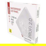  LED panel VIXXO, kvadratni, bel, 19 W, nevtralno bela Cene