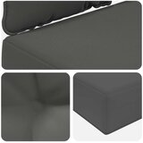  Zunanja blazina za kavč 2 pcs Antracit Poliester, (5000202621) | Shoptok.si