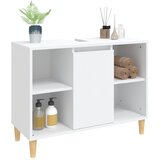 Ormarić za umivaonik bijeli 80 x 33 x 60 cm konstruirano drvo | Eponuda.ba