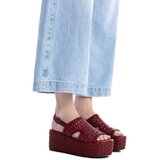 Carmela Sandali & Odprti čevlji 161636 Rdeča | Shoptok.si
