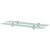 Maison Chic 2 kosi Stenske Police - Viseče police steklo 70x10 cm 8 mm, (21793657) | Shoptok.si