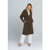 Kalite Look Woman's Coat 915/3 Mocca cene