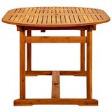  Vrtni blagovaonski stol (160 - 240)x100x75 cm od drva bagrema | shoptok.hr