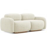 Makamii Kremno bela sedežna garnitura iz tkanine bouclé 190 cm Ailani – | Shoptok.si