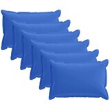  Jastuk s jastukom HOUTEN 6 kom. Kraljevsko plava Poliester - Kraljevski plava 40 x 60 cm 6 | shoptok.hr