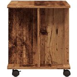 vidaXL TV ormarić s kotačićima staro drvo 80x40x45cm konstruirano drvo | shoptok.hr