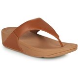 Fitflop LULU LEATHER TOEPOST Smeđa Cijene