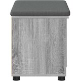  Klupa za hodnik s jastukom Sivi Sonoma 60 x 38 x 46 cm | shoptok.hr