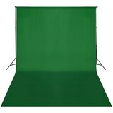  Pozadinski sustav s potporom 300 x 300 cm zeleni | shoptok.hr